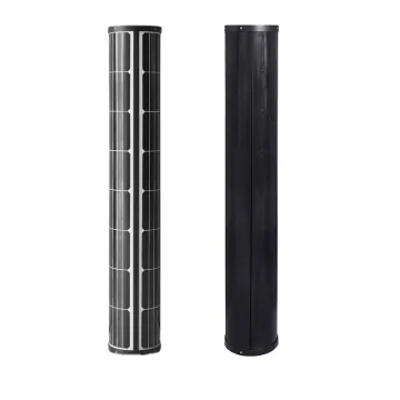 Cylindrical Solar Panels for Street Lights and Traffic Signals