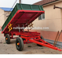 Tractor side wall semi trailer