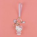 Chaveiro dos desenhos animados Hello Kitty Womens Bolse Charms