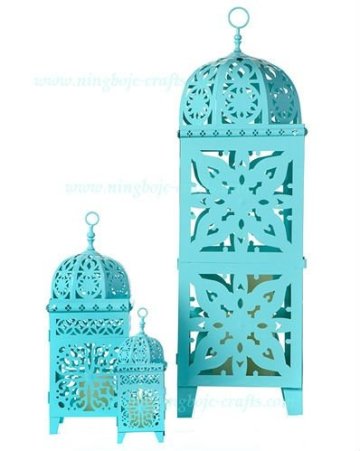 Moroccan metal lantern
