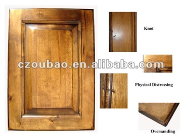 Rustic Alder Style Kitchen Cabinet