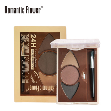 Waterproof 3 Shades Eyebrow Makeup Powder - 24h Longlasting & In Stock
