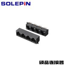 Single Layer RJ JACK RJ45 Connectors