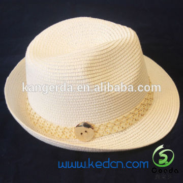 straw fedora hat