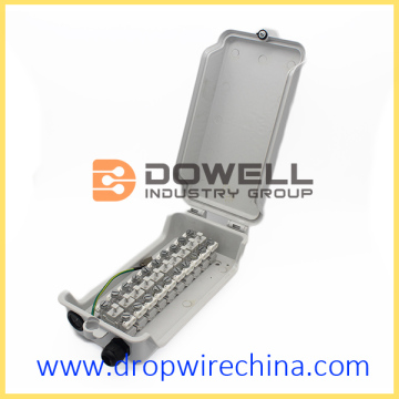 In line terminal box  without protection module