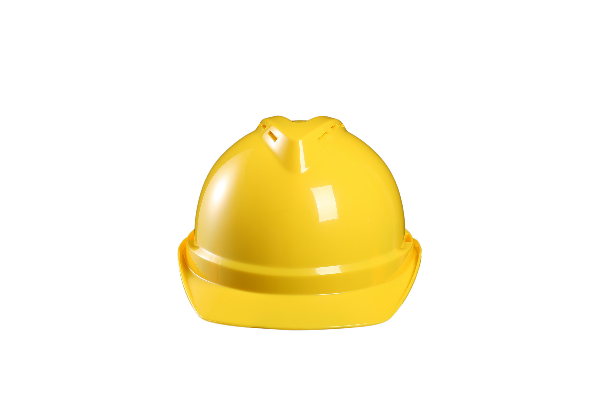 High strength abs safety helmet male construction site leader electrical ventilation engineering printed word V type