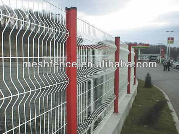 durable powder coated clearvue fence