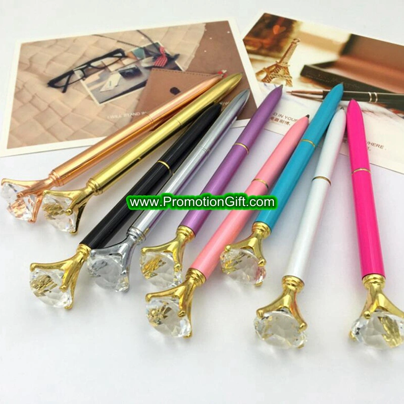 Promotion Jewel Gemstone Metal Gift Ball Point Pen