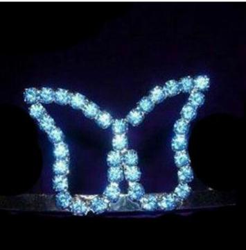 Wholesale Auqa Butterfly Crowns And Tiaras