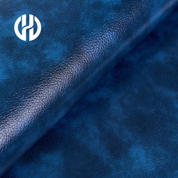 Double-color oily-skin leather fabric imitation leather