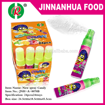 mix flavor sour spray candy
