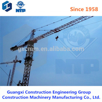 NTP construction companies QTZ6513 8tons engineering construction machinery electric tower crane