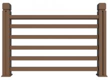 Anti-UV eco-friendly composite railing