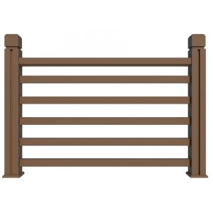 Anti-UV eco-friendly composite railing