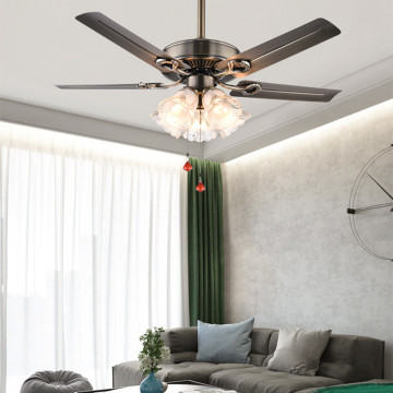 JYLIGHTING Retro Nordic Ceiling Fans with Lights: Modern, Simple, and Decorative