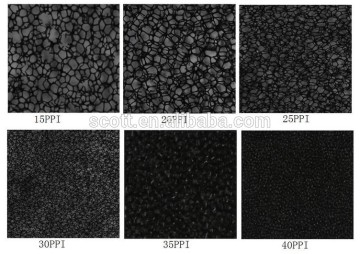 China active carbon filter foam factory