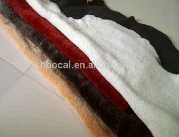 colorful sheepskin shoe lining