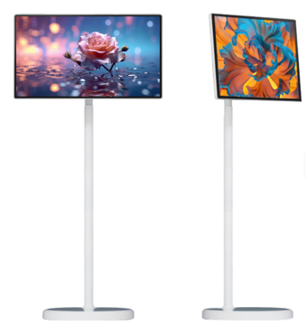 Battery Powered Touch Screen Smart TV Portable Mobile Android Display Wireless LCD Display TV for Multi Scenario Application