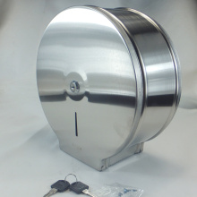Dispensador de papel higiénico de hotel industrial antivandálico de acero inoxidable 304 para servicio pesado para baño público