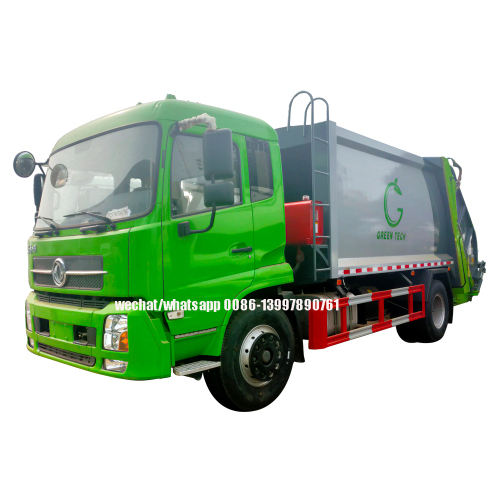 Dongfeng 14cbm/10tons waste/trash/garbage compactor truck