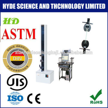 Computer-controlled universal tensile testing machine