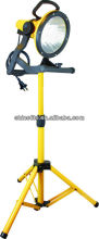 Portable work light with tripod