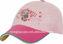 100% cotton 6 panels Any color kids cap