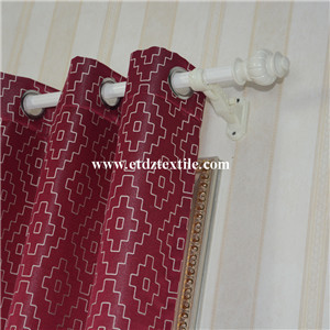 American Style New Designs Embroidery Curtain Fabric