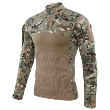 Wholesale Combat Shirt and Camouflage Fleece Jackets for Senior Exercise and Bodybuilding (10 Pcs)