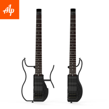 AD-80 ALP Headless Travel Electric Guitar with built in headphone amp full scale portable guitar