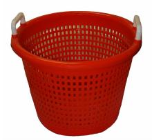 Plastic laundry-shopping-fruit-handle basket moulds