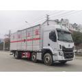 Camion de livraison de produits dangereux explosifs dongfeng