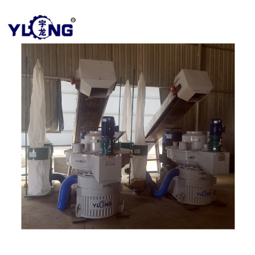 Biomass Palm Sawdust wood pellet pressing machine