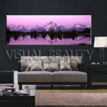 Snow Mountain Scenery Images Prints Canvas Arts