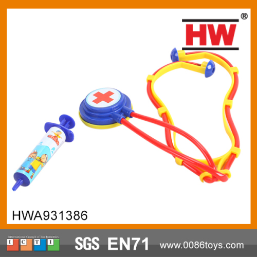 Children plastic doctor kit stethoscope toy