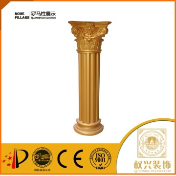 white marble plastic columns pillar