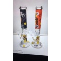 Straight Tube Glass Bongs mit einem Basketballspieler