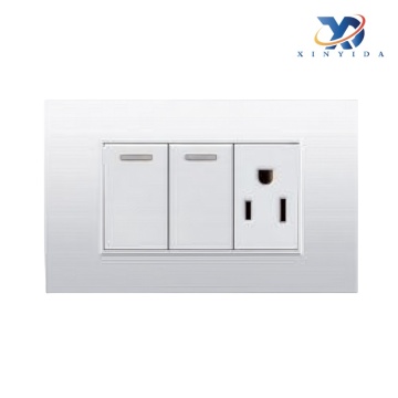 Dual-Control Wall Switch Socket