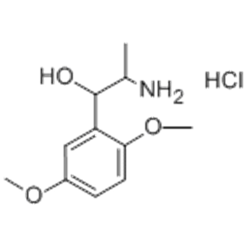 Benzolmethanol, a- (1-Aminoethyl) -2,5-dimethoxy-, hydrochlorid (1: 1) CAS 61-16-5