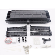 In-line 12 cores outdoor fiber splice joint enclosure