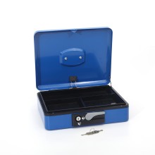 Free Sample 10 Inch Metal Cash Boxes with Spring Lock