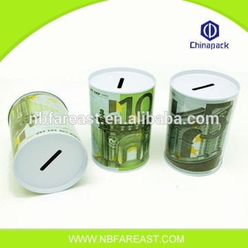 Useful top quality promotional new metal piggy bank