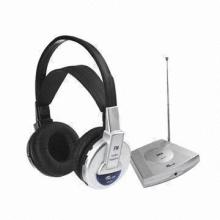 RF/VHF Wireless Headphone with Microphone for Internet Chatting