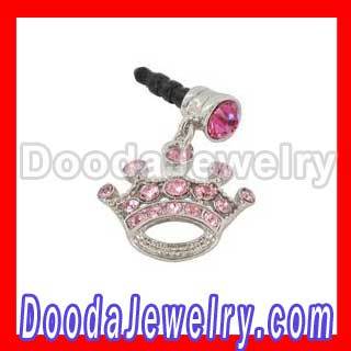 3.5mm Plugy Crown Earphone Jack Accessory For Iphone 4 