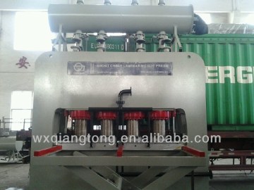Qiangtong Laminators for furniture boards production/short- cycle melamine hot press
