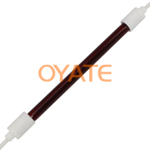 220V 1000W 540mm Ruby Carbon Fiber Infrared Heating Lamp Quartz Tube
