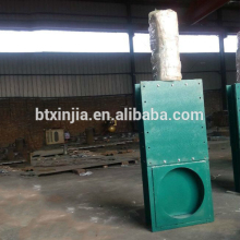 pneumatic slide plate gate