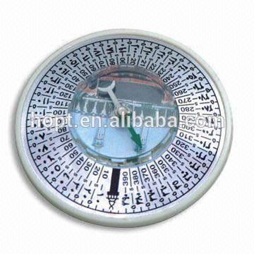 Sliver qibla direction compass