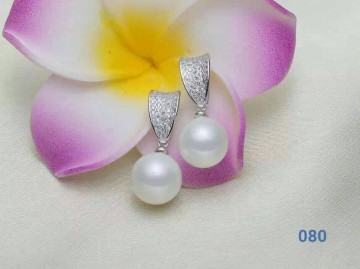 925 Silver Freshwater Pearl Earrings PE092