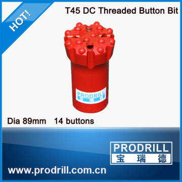 89mm rock drill tungsten carbides button bits